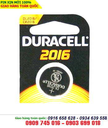 Pin 3v Lithium Duracell DL2016/ CR2016 chính hãng Duracell USA